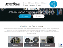 Tablet Screenshot of electromaax.com